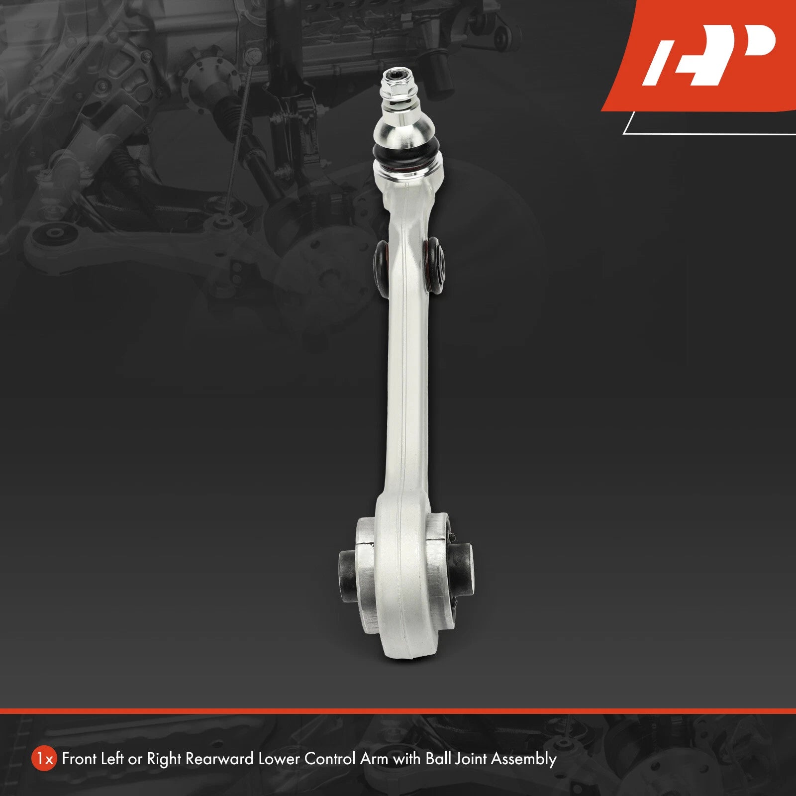Front Lower Rearward Control Arm with Ball Joint for Mercedes-Benz