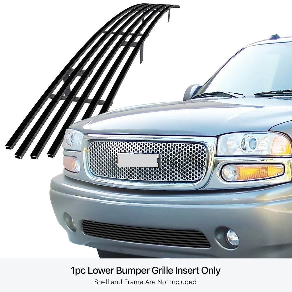 Black Billet Grille for GMC Yukon Denali/Sierra Denali (1999-2006)