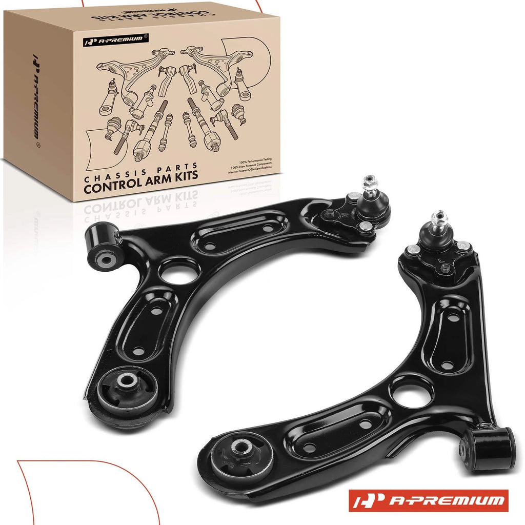 2X Front Lower Control Arm with Ball Joint for Hyundai Elantra (2017–2020)