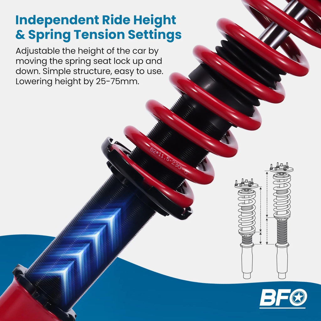 Coilovers Suspension Kit for Mazda 323 (1999-2003)