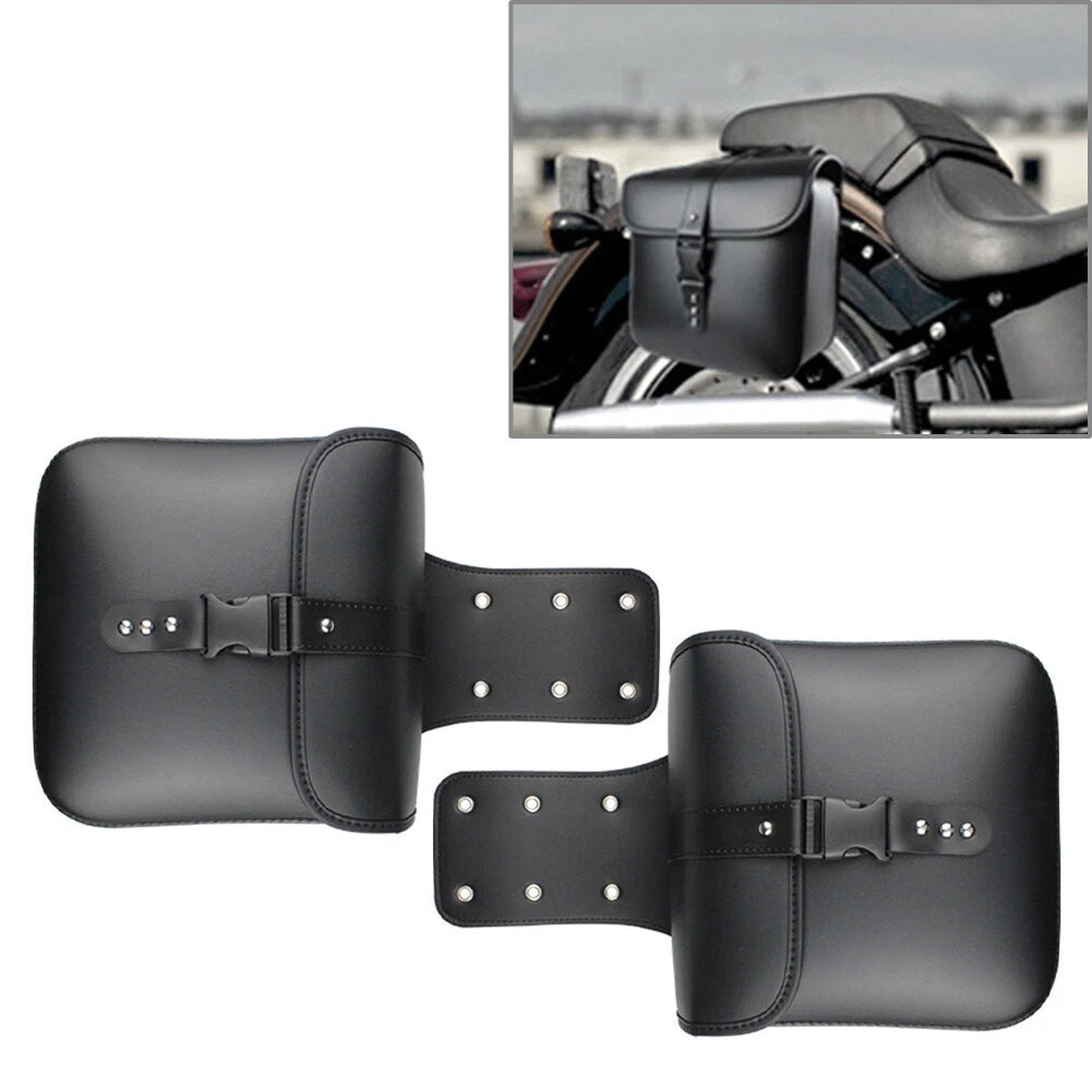 Saddlebags Luggage for Harley-Davidson Sportster, Honda, Yamaha (Universal)