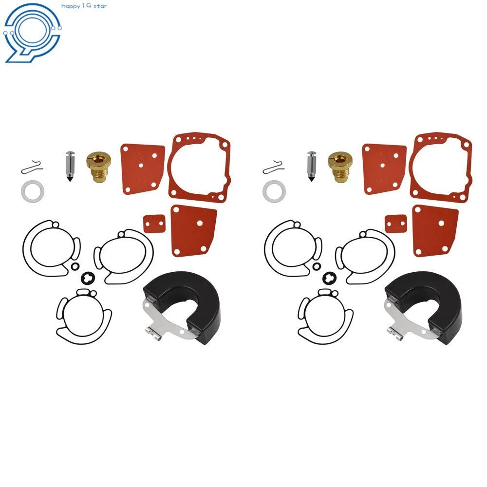 2X Carburetor Rebuild Kit for Johnson Evinrude V4 V6 (90-175 HP)