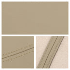 Front Door Panels Armrest Covers 2 x Beige for Honda Civic Sedan (2006-2011)
