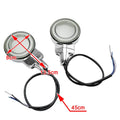 LED Flat Front Turn Signal Light for Heritage Softail Classic (1999–2023) Chrome