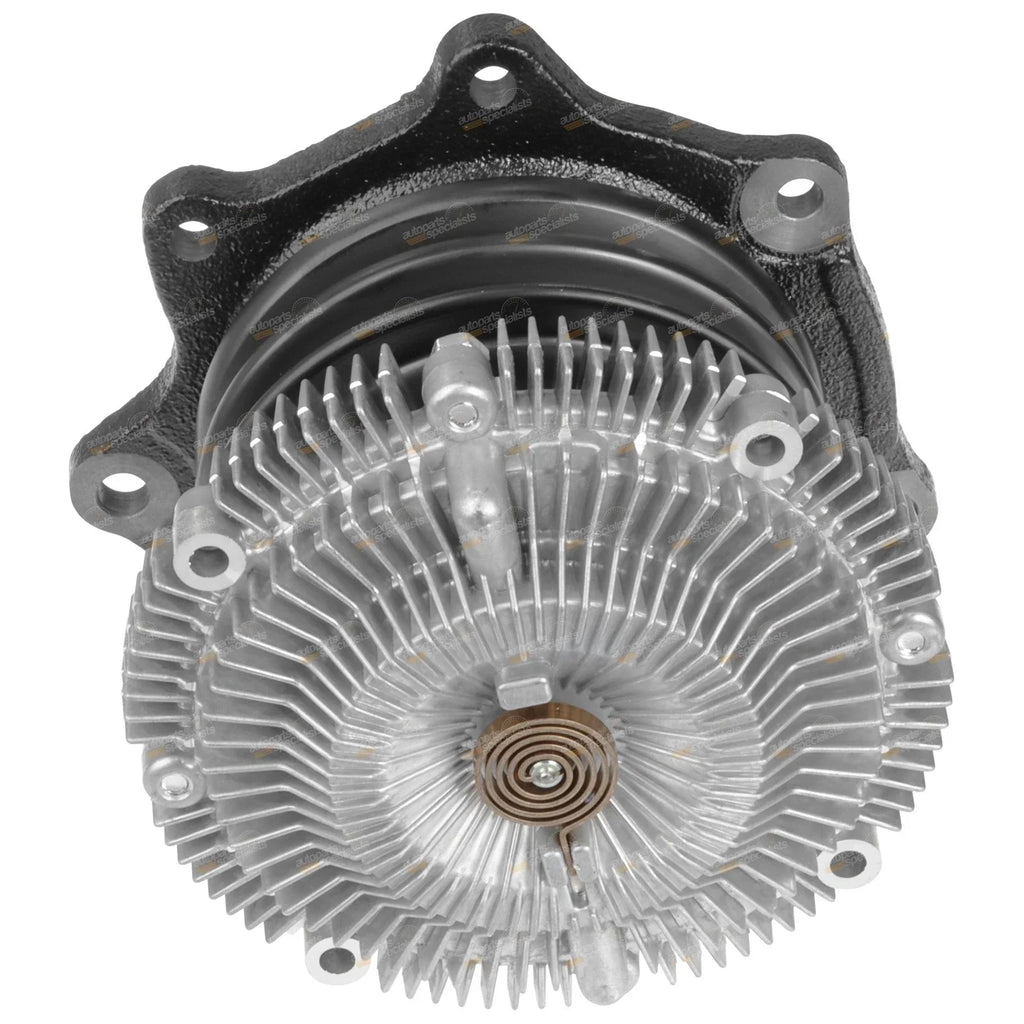 Water Pump with Fan Clutch for Nissan Navara D22 4cyl QD32 3.2L Diesel