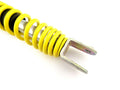 195mm JBS Yellow/Chrome Rear Shock Absorbers for Yamaha PW50 Peewee