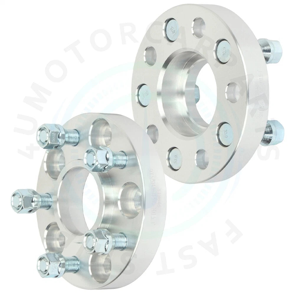 2X Wheel Spacers 1" 5x4.5 for Chrysler Dodge Challenger Charger