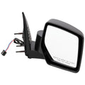 Power Mirror for Jeep Liberty (2008–2012) Right Textured Black Manual Folding
