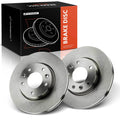 2x Front Disc Brake Rotors for Kia Sedona (2002–2003)