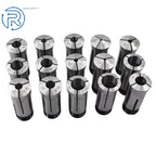 Set of 15 High Precision 5C Round Collets for Various Applications