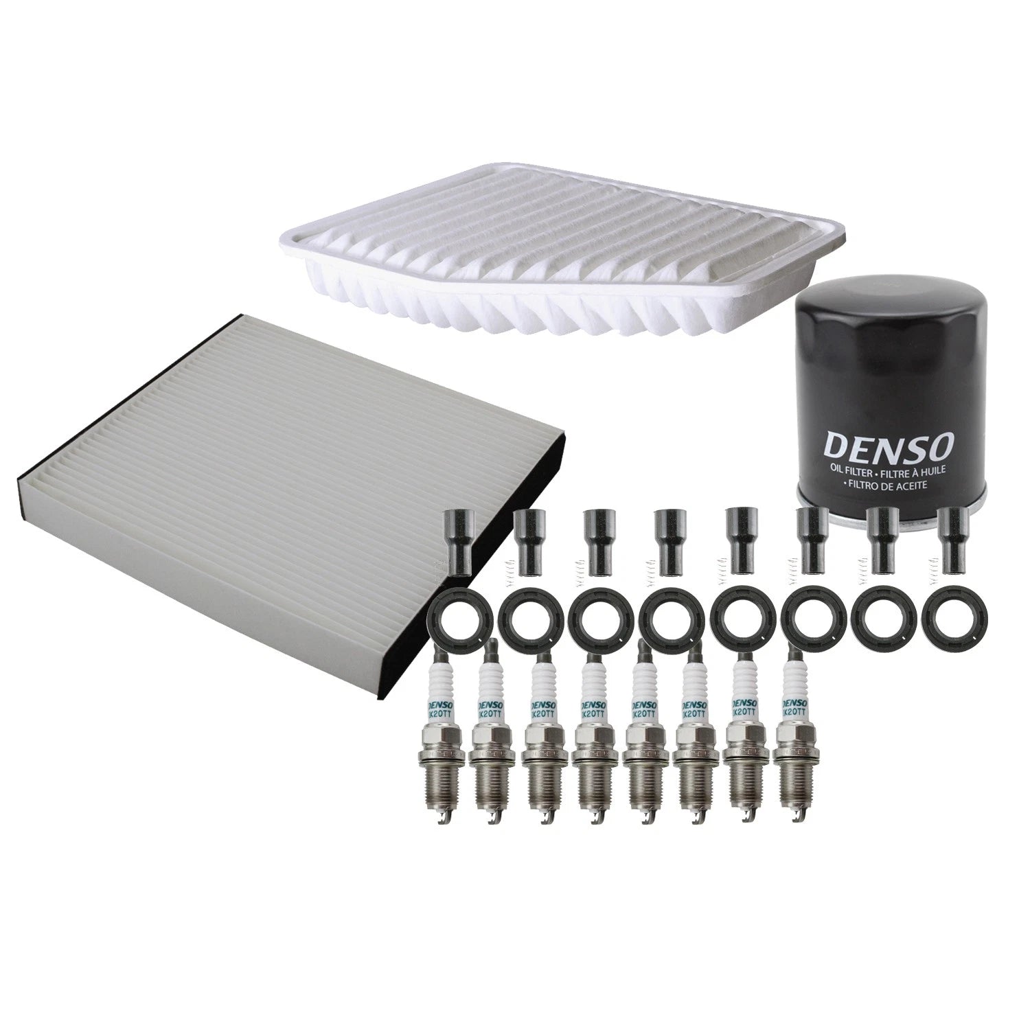 Denso Tune Up Kit 8 Spark Plugs & Boots for GS430 SC430 (2001–2006)