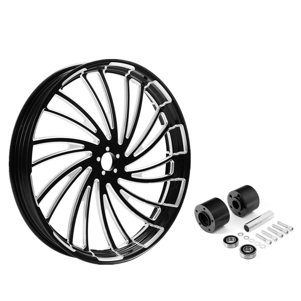 26" Front Wheel Rim Dual Disc Hub for Harley Touring Electra Road Glide (1997–2021)