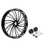 26" Front Wheel Rim Dual Disc Hub for Harley Touring Electra Road Glide (1997–2021)