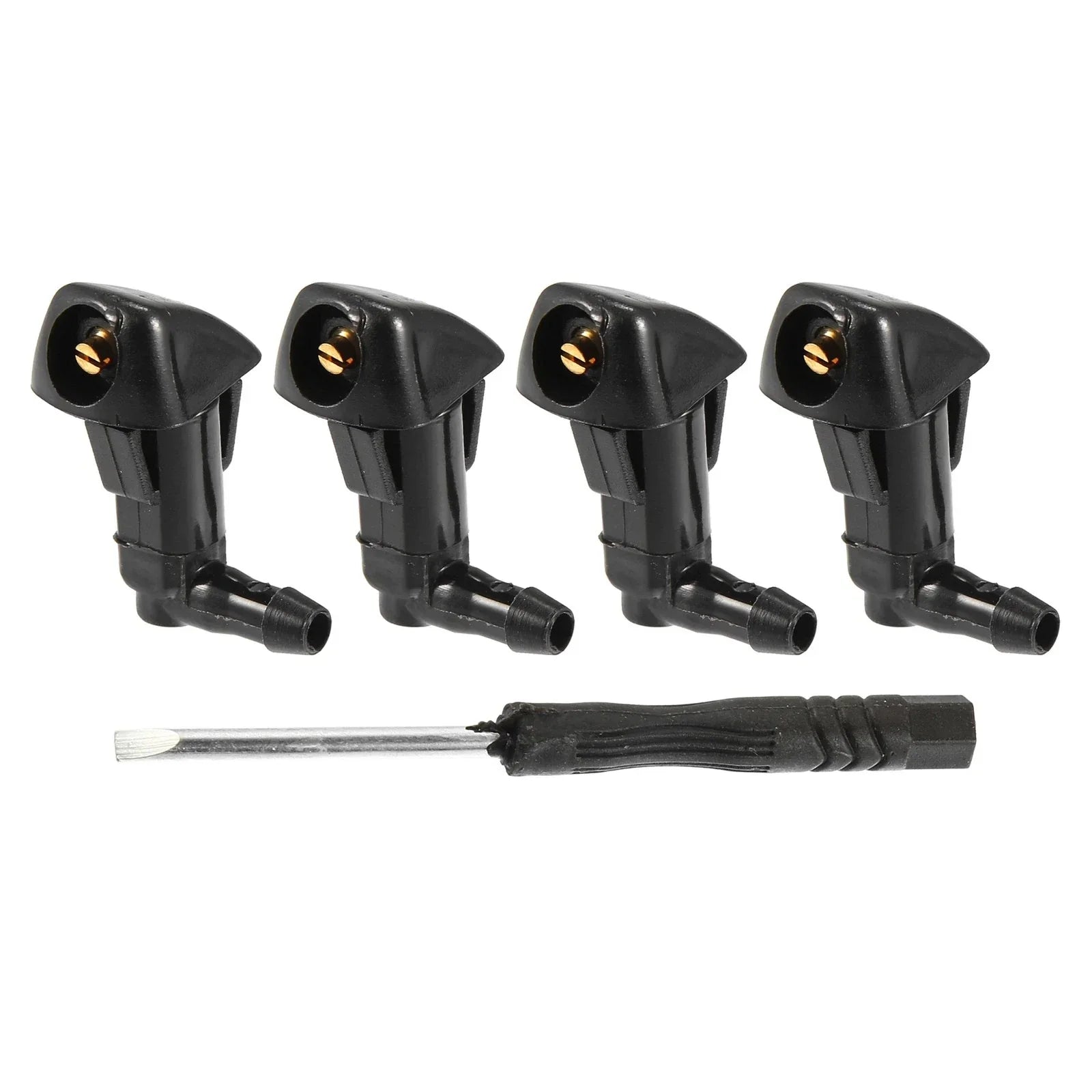 4 x Windshield Washer Nozzle Kit for Honda Civic, Odyssey, Accord (2001-2023)