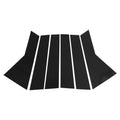 6 Pcs Pillar Window Trim for Chevy Captiva (2019–2023) Black
