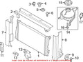 Radiator Support Side Panel for BMW (OEM 17117618772)