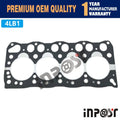4LB1 4LB1T Cylinder Head for Isuzu TCM FD15 FD18 FD19 (Metal)