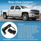 Rear View Park Assist Backup Camera 22803702 for Chevrolet Cheyenne (2014–2015)