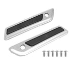 Chrome Luggage Saddlebag Latch Cover for Harley Touring Road Glide King (2014–2023)