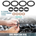 Set of 1 Fuel Injector Seal 1204698 1348623 1348625 for Ford Fiesta (2001–2017)