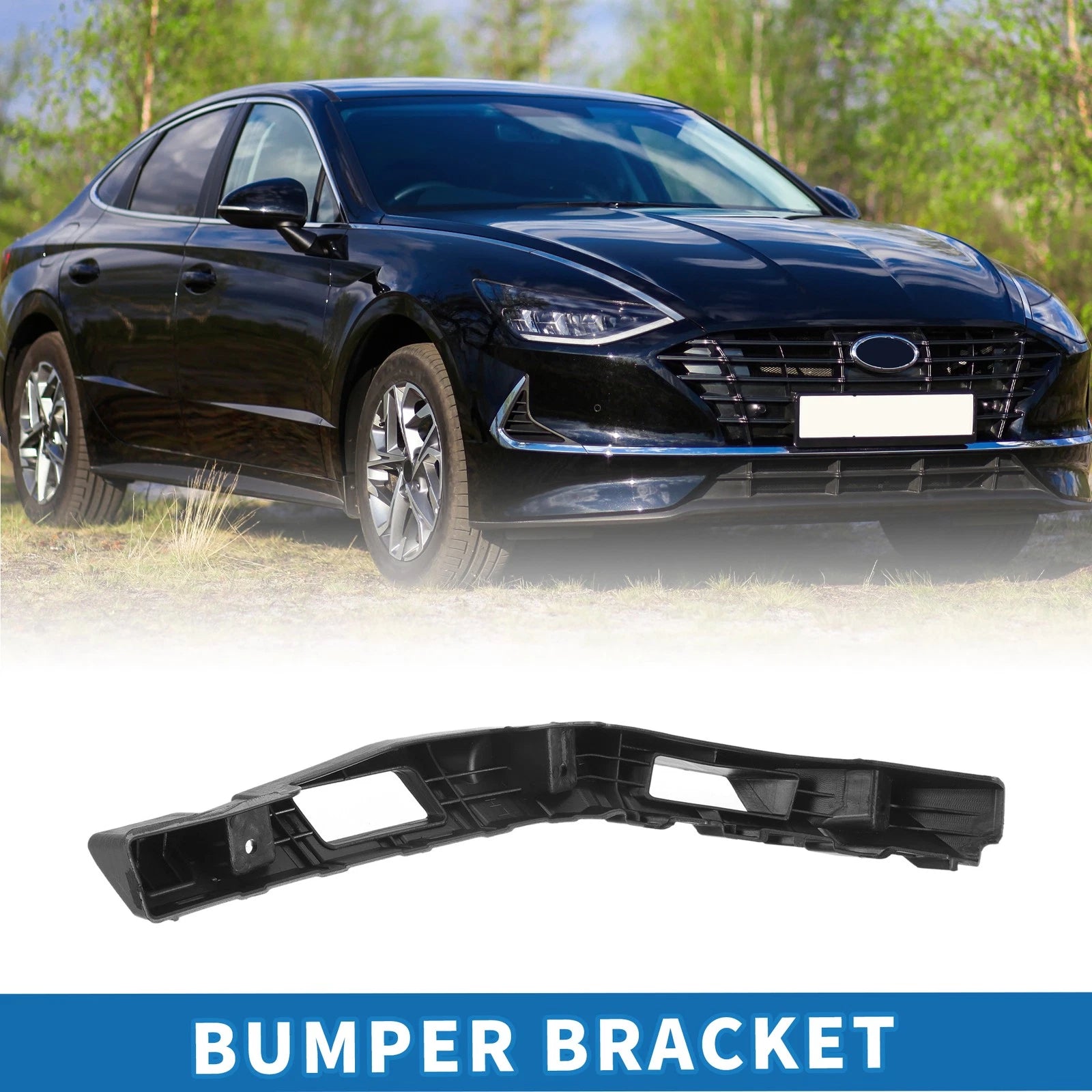 Left Front Bumper Retainer Bracket for Hyundai Sonata (2020–2023) 865B1L1000