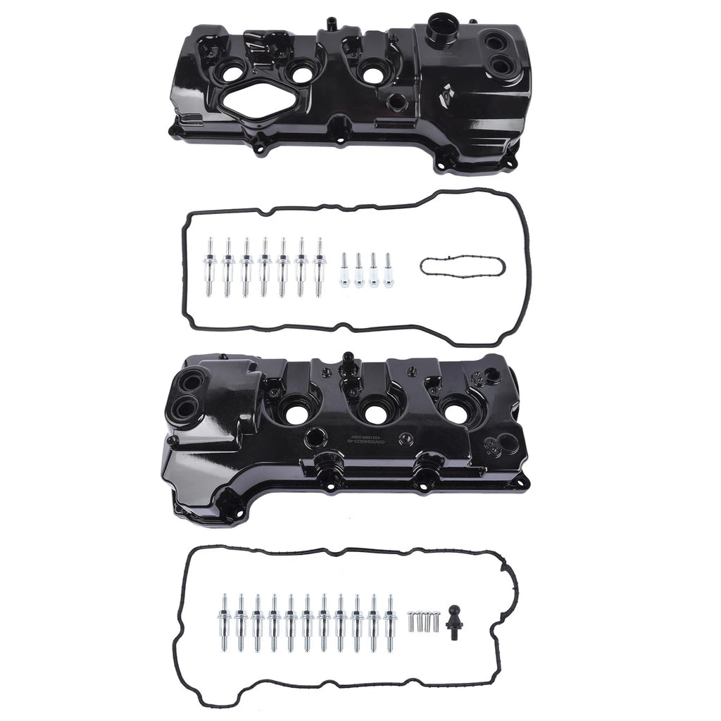 Aluminum Valve Cover Set w/Gasket for Ford F-150 Transit-150 250 350 (2015–2023)