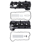 Aluminum Valve Cover Set w/Gasket for Ford F-150 Transit-150 250 350 (2015–2023)