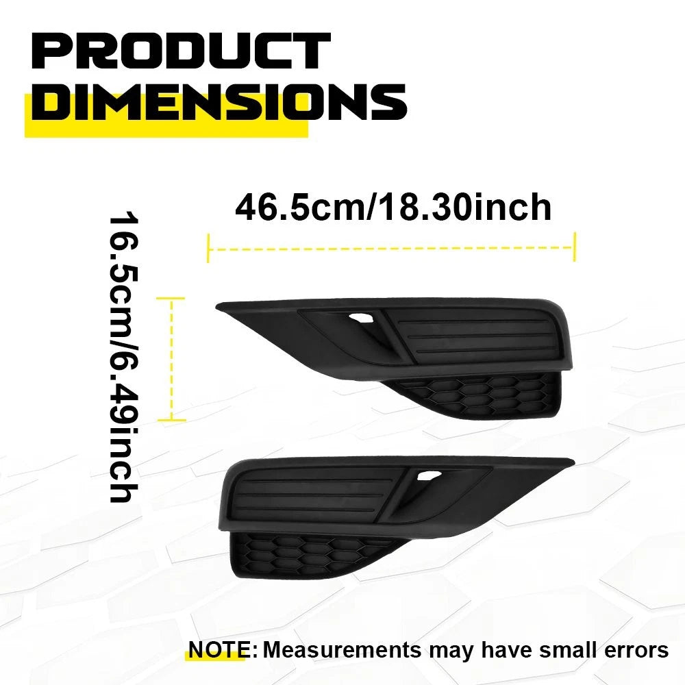 Set of 2 Fog Light Bezel Covers for Honda CR-V (2015-2016)