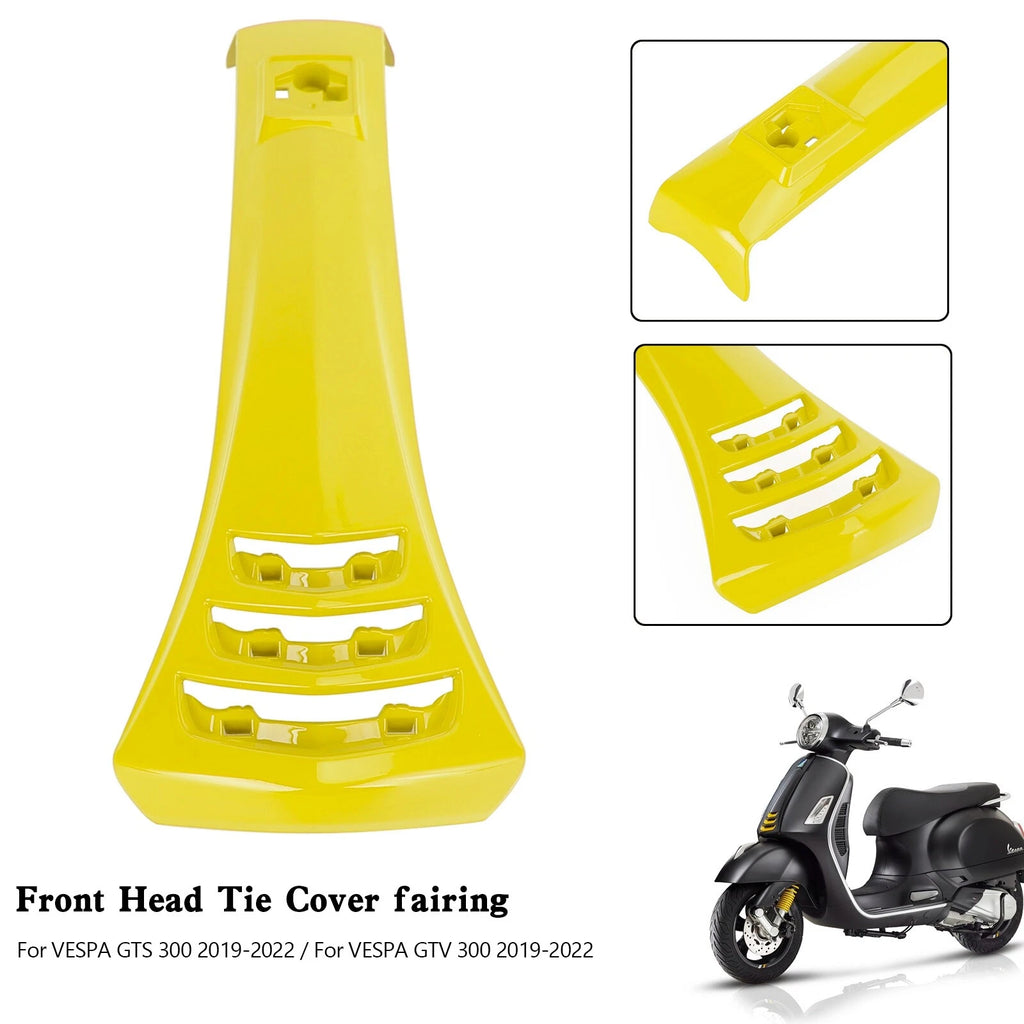 Steering Horn Head Cover for Vespa GTS300 GTV300 (2019–2022) Yellow