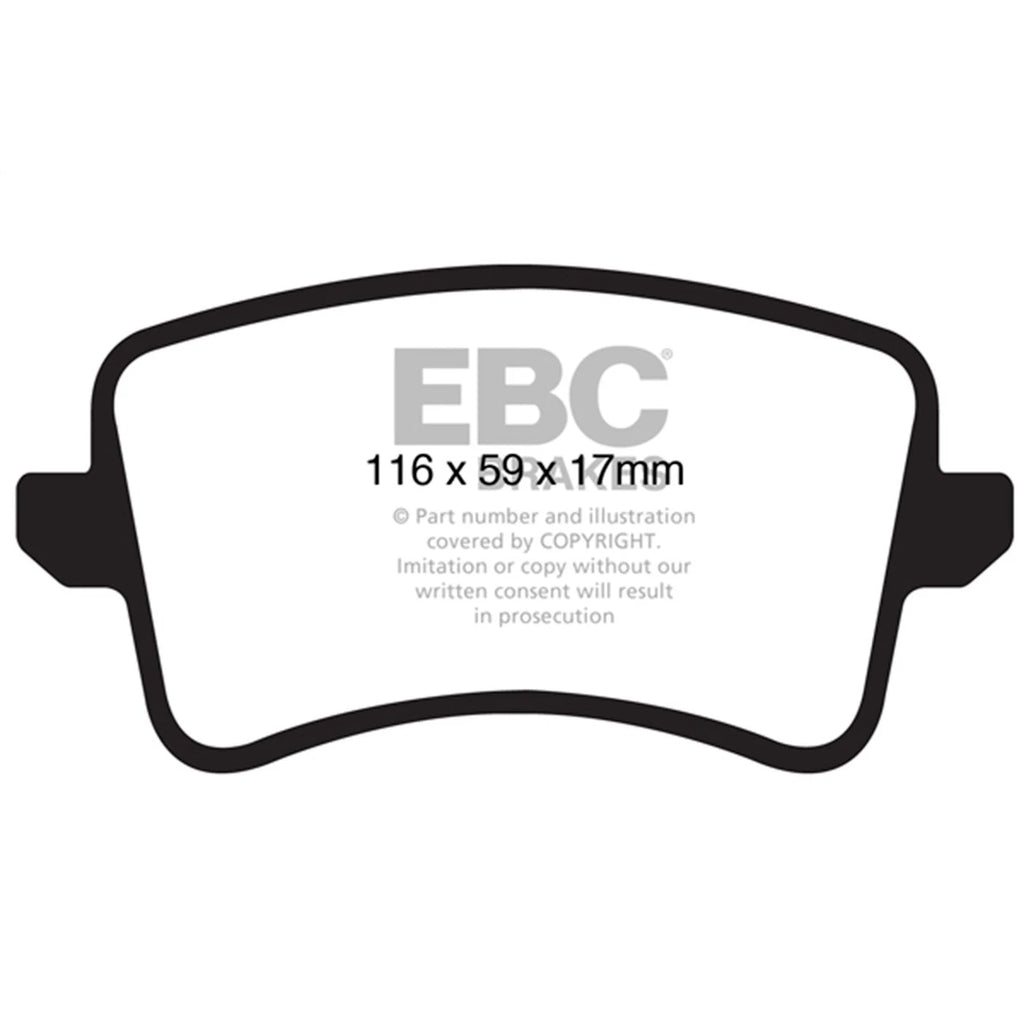 Set of 2 Brake Pads for Audi Q5 A5 Quattro A4 Allroad