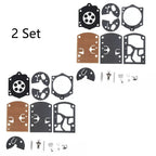 Set of 2 Carburetor Rebuild Kits for K10-WB Trimmers Blowers