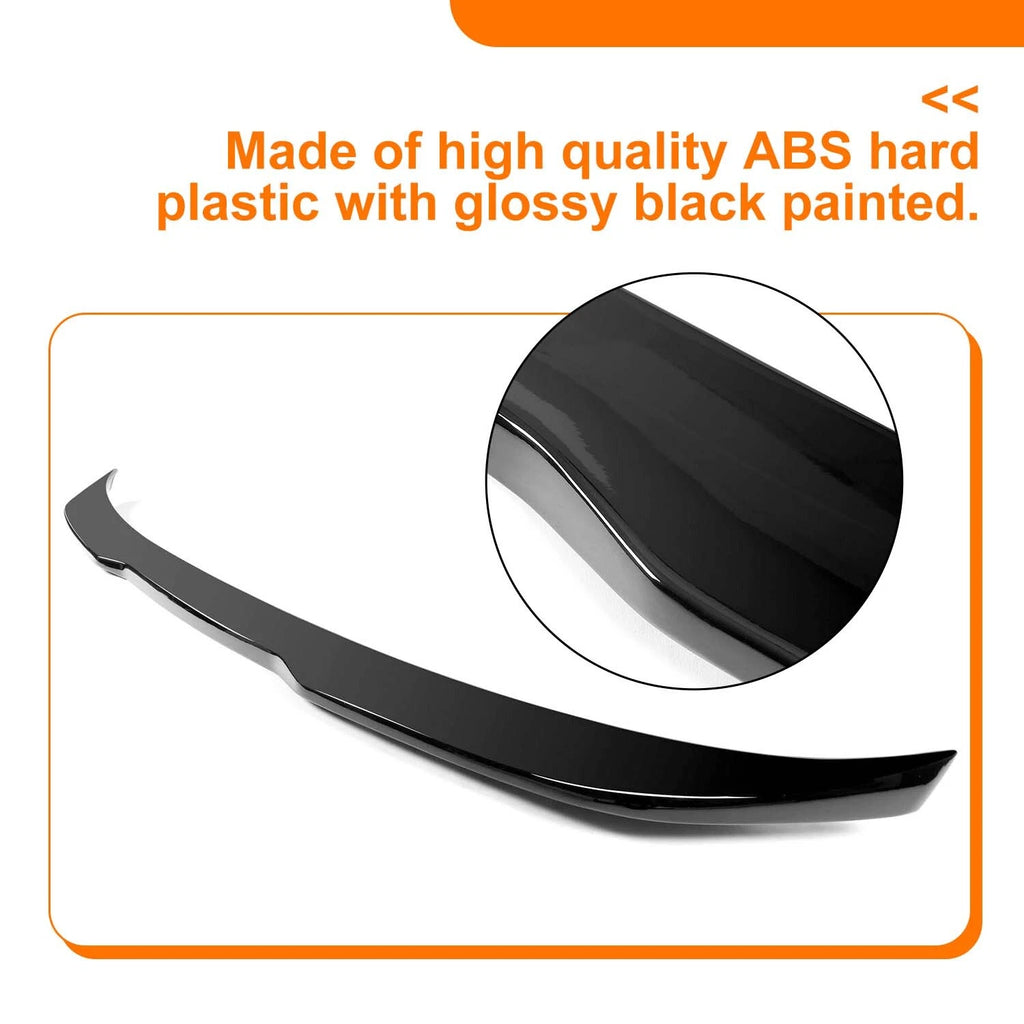 Glossy Black Trunk Spoiler for BMW G30 520d 530i 540i F90 M5 (2017–2023)