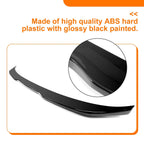 Glossy Black Trunk Spoiler for BMW G30 520d 530i 540i F90 M5 (2017–2023)