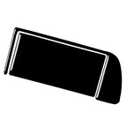 2X Driver Door Storage Panel Cover Trim for BMW 3er E36 (1994–1996) Piano Black