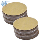 Set of 100 Hook and Loop Sanding Discs 5" 120 Grit
