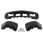 Front Bumper Face Bar for Chevrolet Silverado 1500 (2014–2015) Black W/o Fog Holes