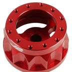 J2 2" 6-Bolt Anodized Aluminum Steering Wheel Hub Adapter for Nissan SUV