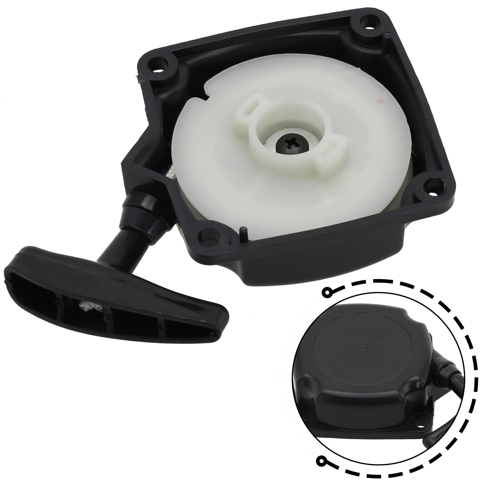 Replacement Recoil Starter for Grass String Trimmer (Universal Fit)