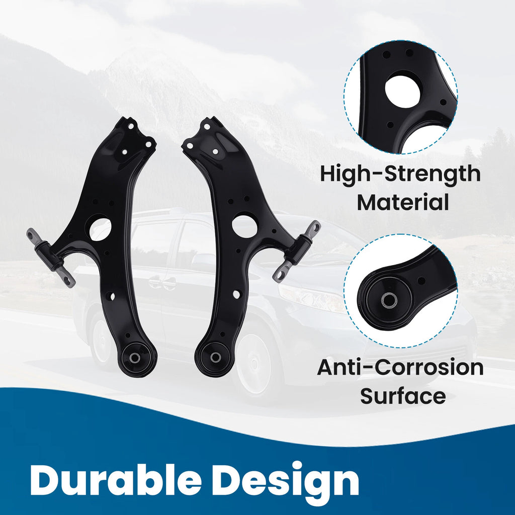 Set of 6 Front Lower Control Arm Ball Joints for Toyota Sienna (2011–2020)