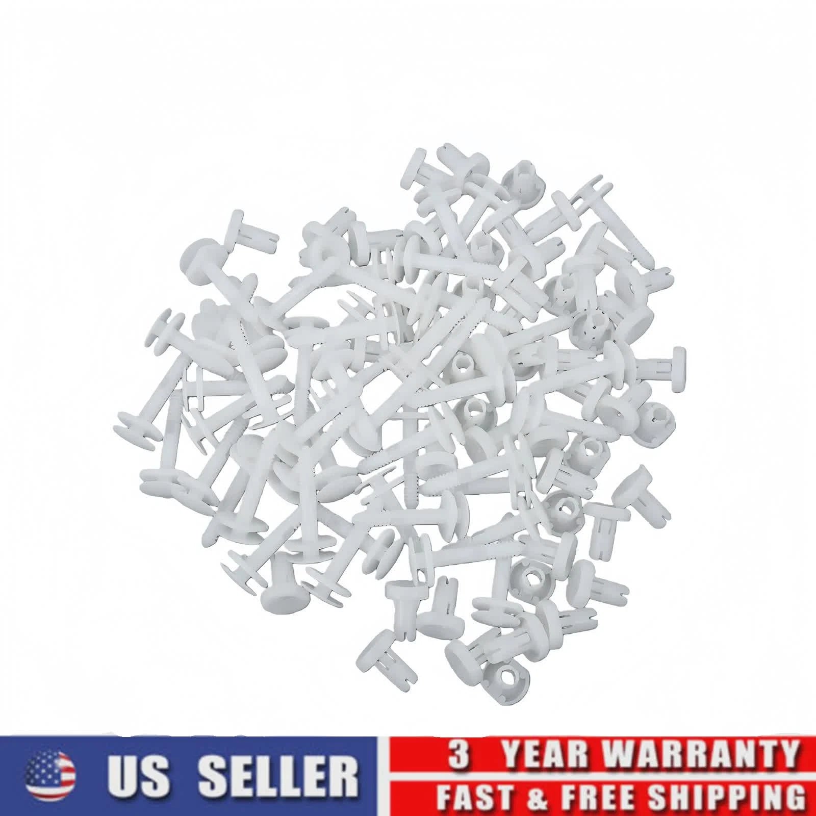 100x Door Panel Retainer Clips for GMC Chevrolet Cadillac (1995–2000)