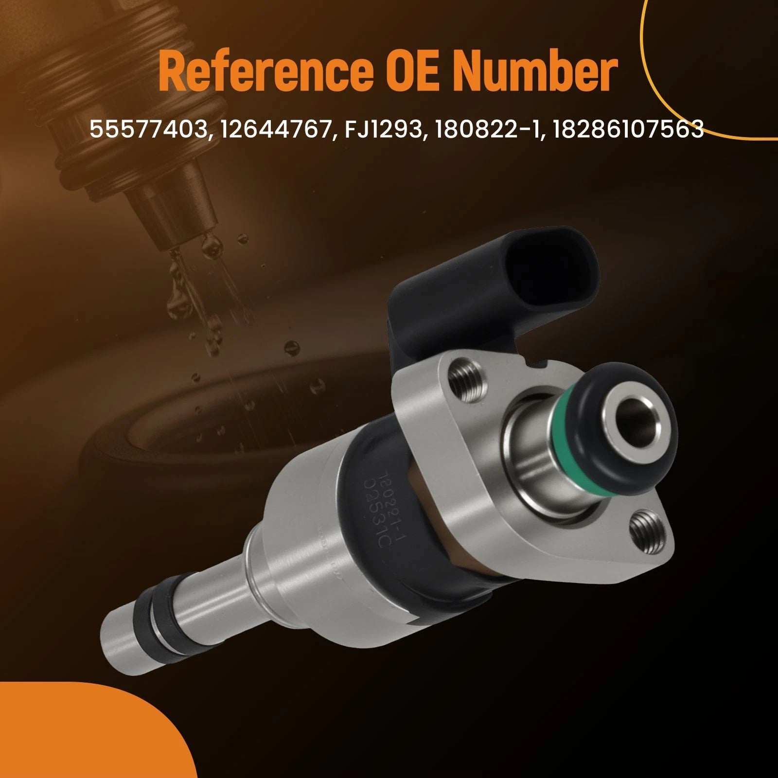 Fuel Injector for Buick Encore Essence 1.4L (2017–2019) 55577403 12644767