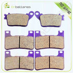 Front and Rear Brake Pads for Suzuki GSXR1000 (2009–2013) Carbon Fiber