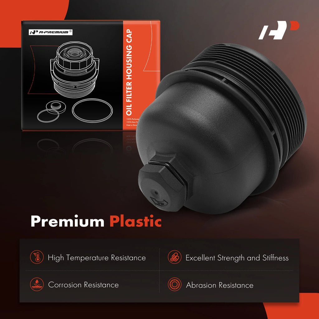 Engine Oil Filter Housing Cover for Jeep Wrangler JK (2007–2018)