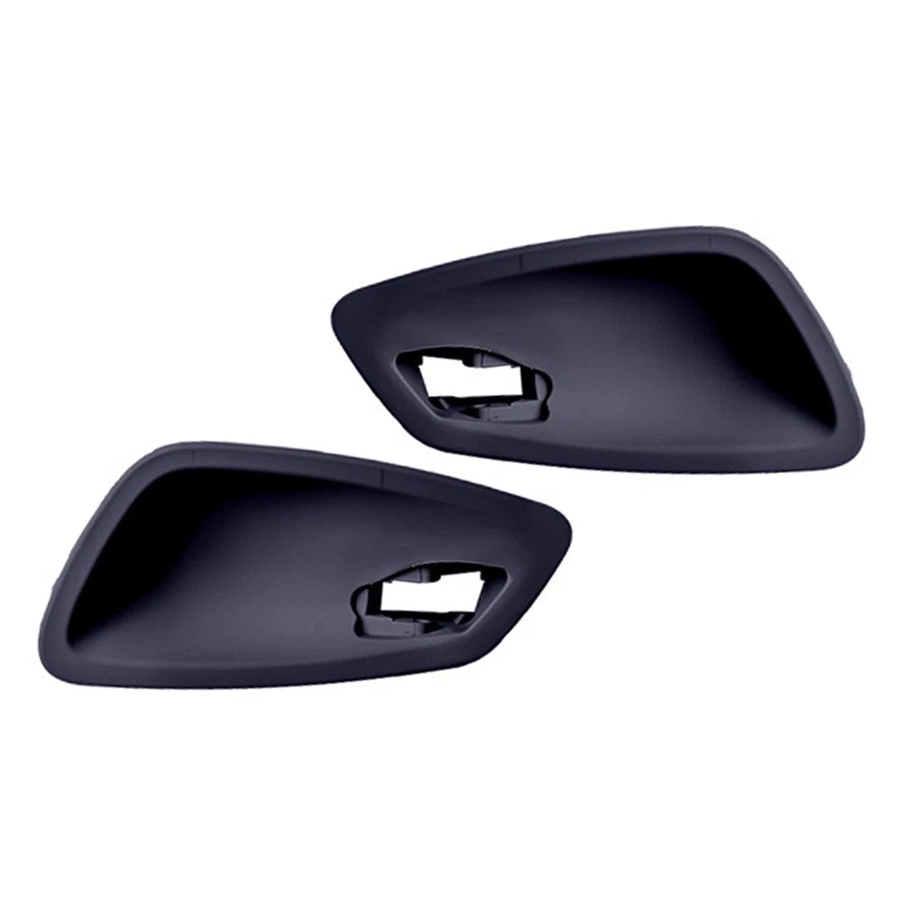 2X Inner Door Handle Bowl Cover for BMW 3 Series E90 (2005–2012) Black