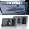 Set of 2 Interior Door Handles for Toyota Tacoma (1995–2000) Pickup (1989–1995) Gray EXV
