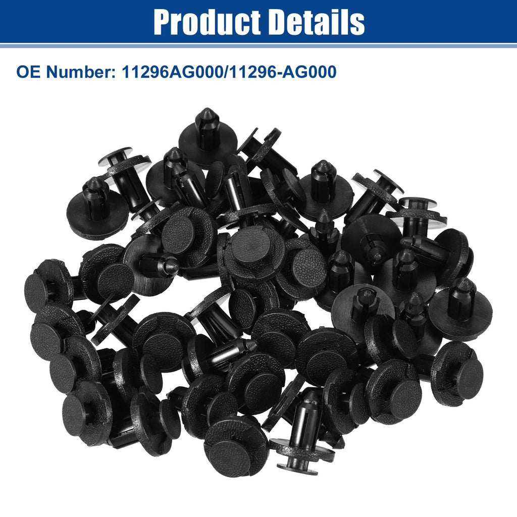 50pcs Front Bumper Radiator Support Clips for Infiniti FX35 (2003–2008) No.11296AG000