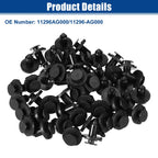 50pcs Front Bumper Radiator Support Clips for Infiniti FX35 (2003–2008) No.11296AG000