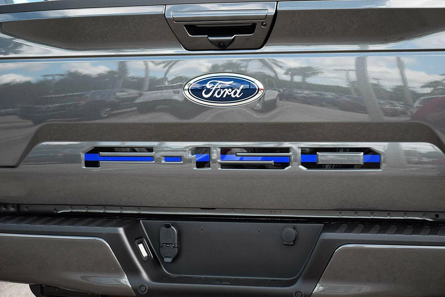 Tailgate Insert Letters Replacement for 2018–2020 Ford F150 Police