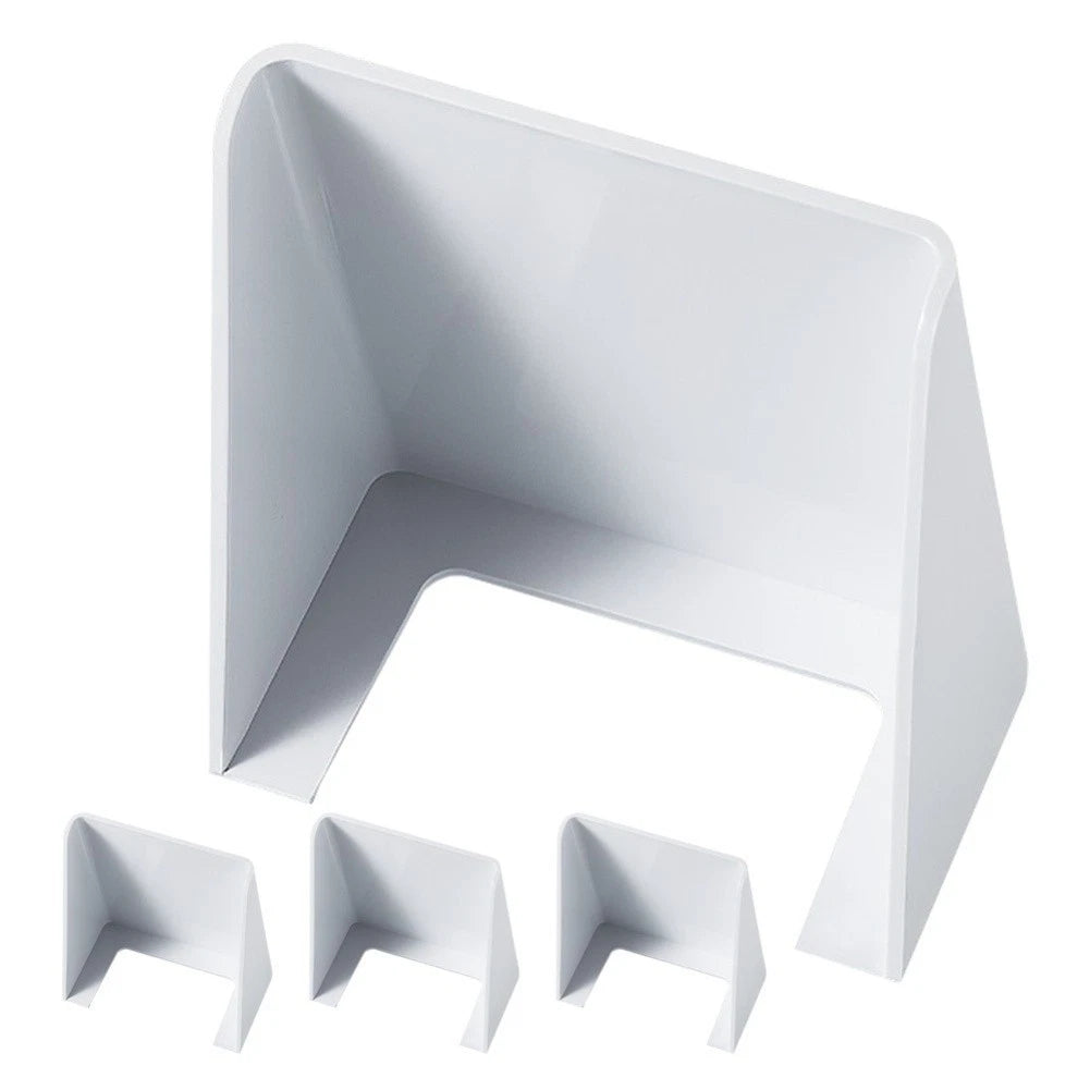 Set of 4 Wireless Outdoor Doorbell Covers Waterproof White ABS