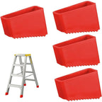 Rubber Ladder Foot Covers Set of 4 for Extension Folding Ladders